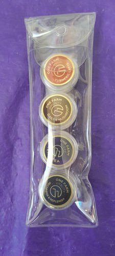 4 pcs Mini Containers Cases Round Small Storage Boxes