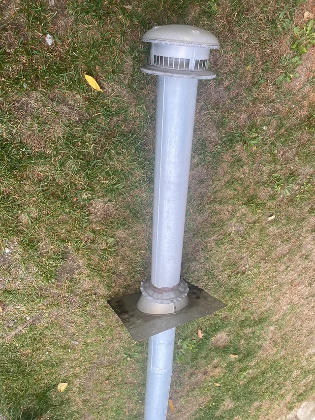 Type “B” gas vent pipe 280” long 5.5” wide image indicator(2)