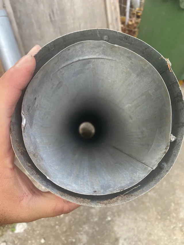 Type “B” gas vent pipe 280” long 5.5” wide image indicator(6)