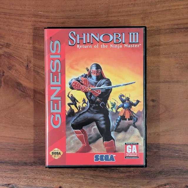 Sega - Shinobi III Return of the Ninja Master