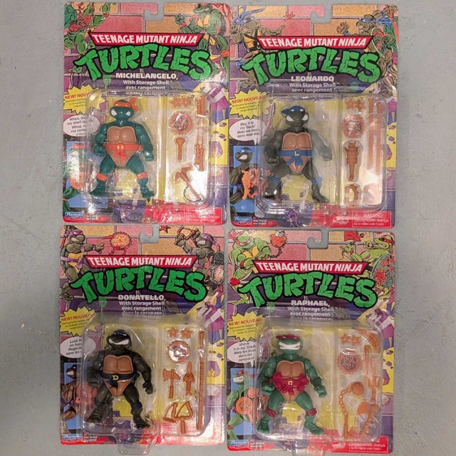 TMNT Storage Shell Action Figures