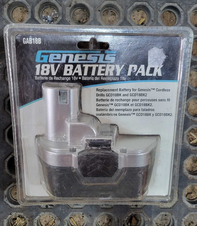 Genesis 18V Battery Pack GAB18B