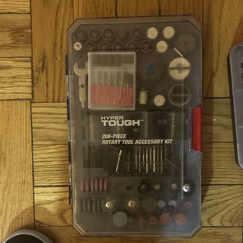 Hyper Tough 208-Piece Rotary Tool Accessory Kit - photo 2