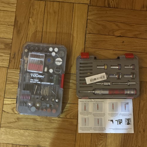 Hyper Tough 208-Piece Rotary Tool Accessory Kit - photo 3