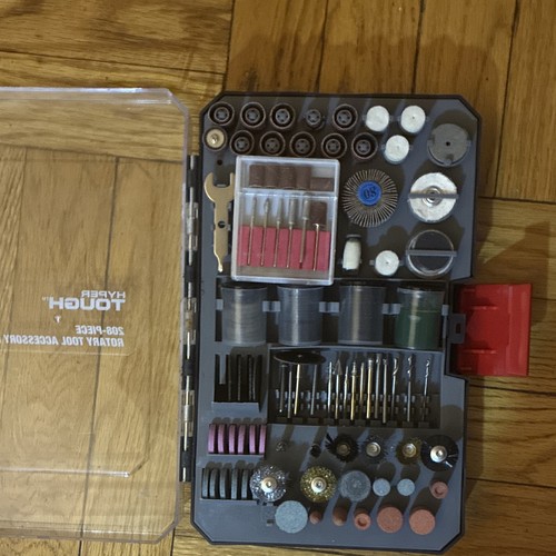 Hyper Tough 208-Piece Rotary Tool Accessory Kit - photo 4