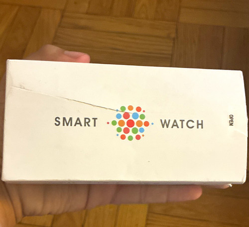 Smart Watch Fitness Tracker HR Monitor Android/iOS 44mm Black St