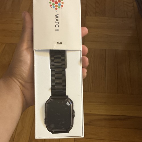 Smart Watch Fitness Tracker HR Monitor Android/iOS 44mm Black St - photo 2