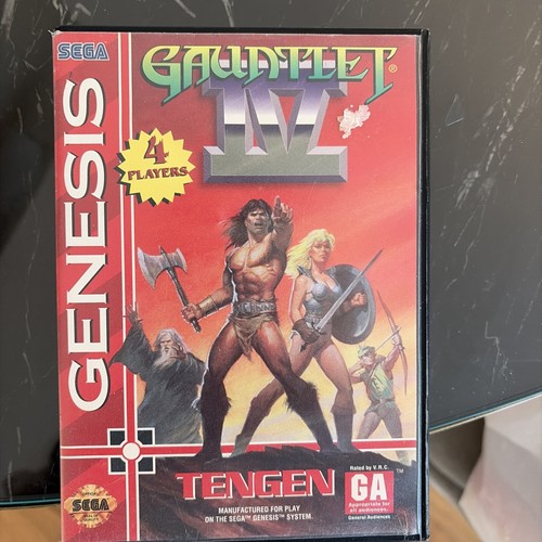 Tengen Gauntlet IV Gauntlet Series Sega Genesis Manual Included