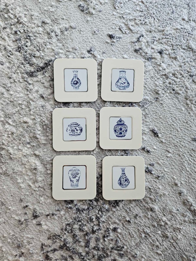 6 coasters