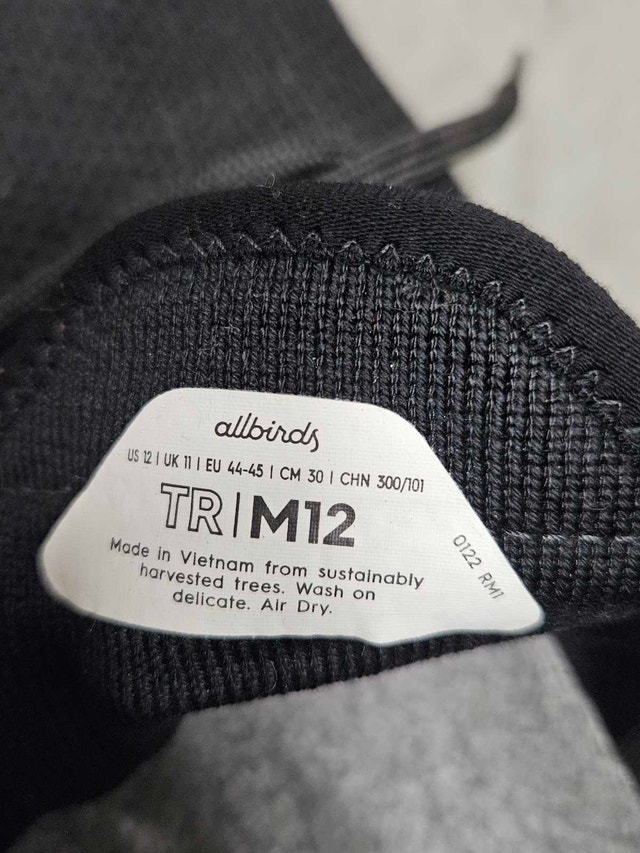 Men's Allbirds sneakers (size 12) - photo 2