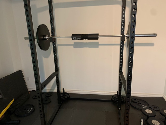 Squat Power Rack and Weights - photo 2