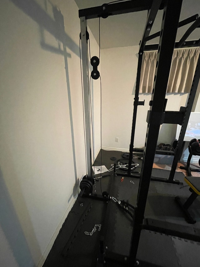 Squat Power Rack and Weights - photo 3