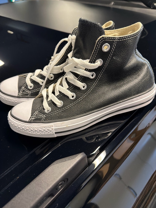 Converse All Star Leather High Tops