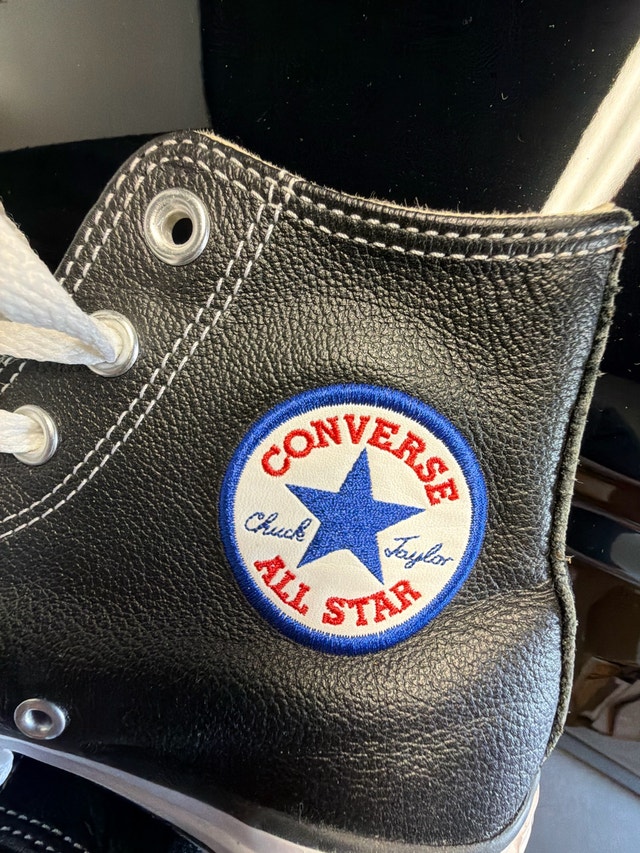 Converse All Star Leather High Tops - photo 5