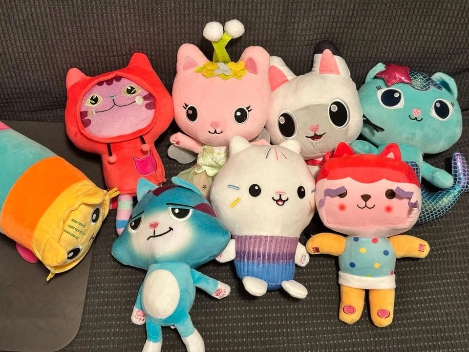 Gabby's Dollhouse Assorted Plush Toys Set of 9 Stuffed Animals - photo 2
