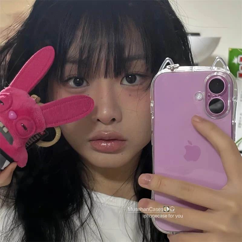 Clear IPhone 16 Cat Ears Phone Case - photo 2