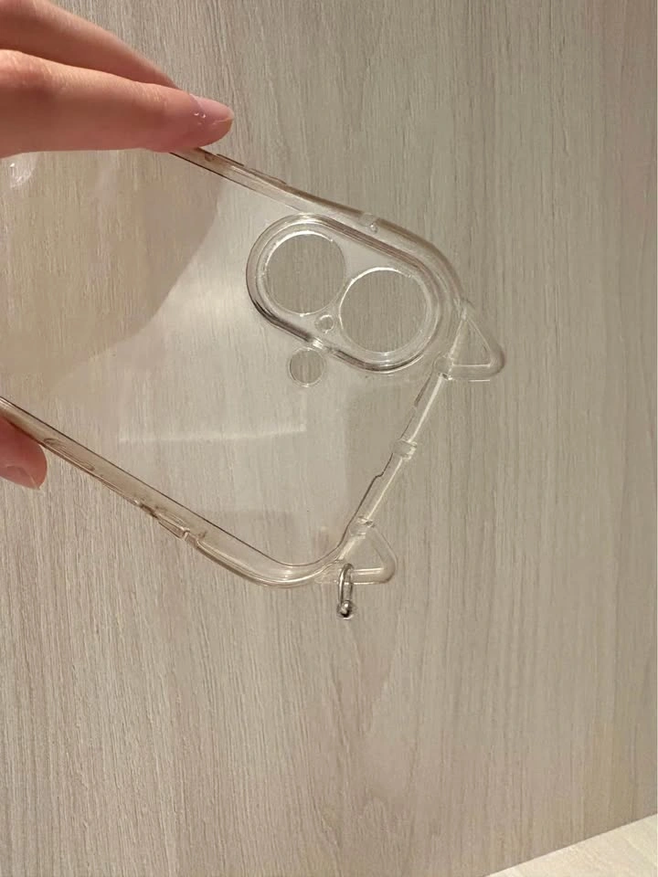 Clear IPhone 16 Cat Ears Phone Case - photo 3