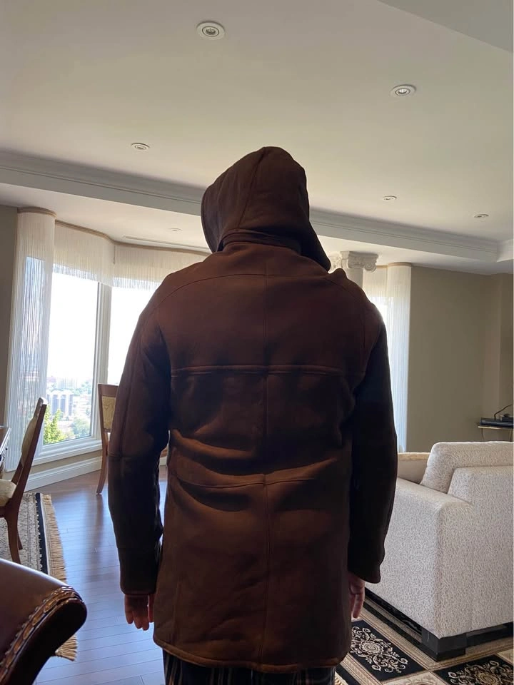 Sheepskin coat men’s large - photo 2