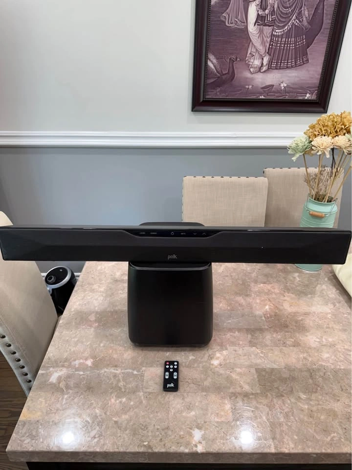 Polk TV Soundbar with Subwoofer Stereo Surround Sound Audio Syst - photo 2