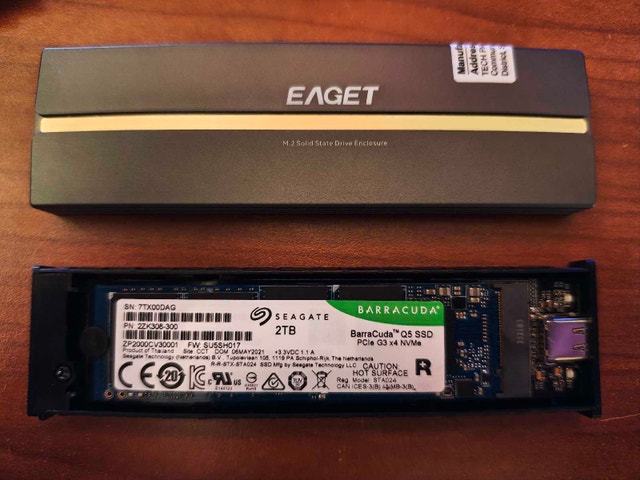 2TB External 20Gbps SSD - photo 2