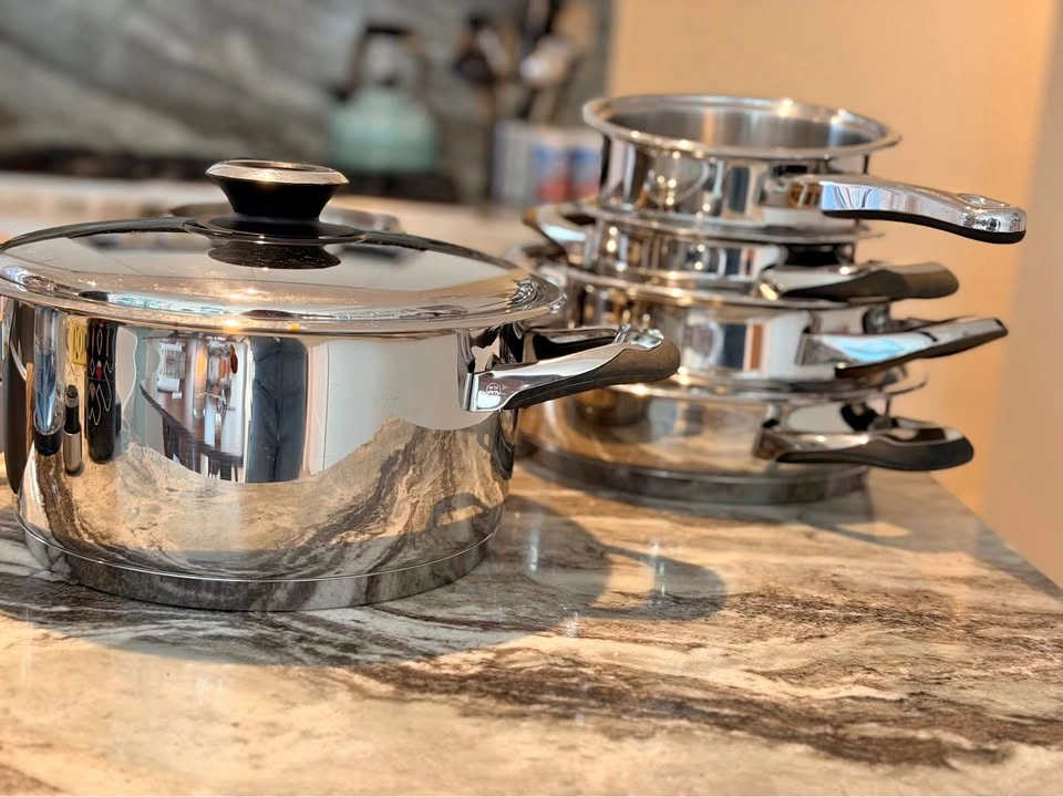 5 piece set cooking pots