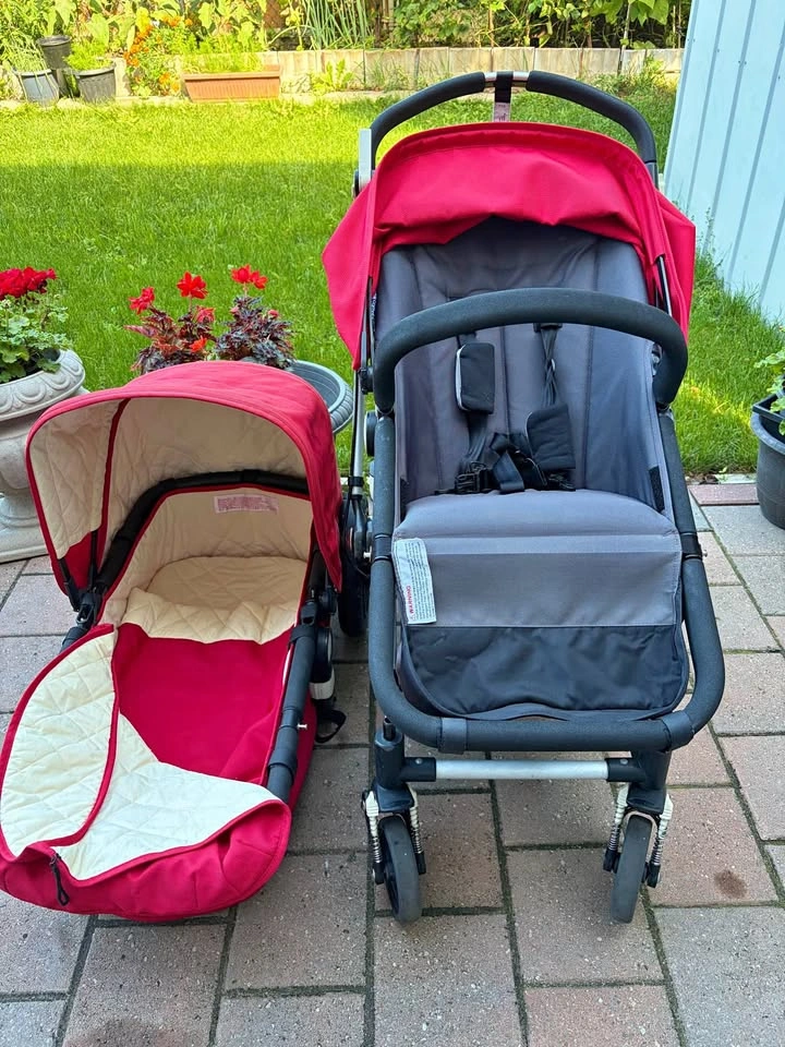 Bugaboo Cameleon Stroller + Compatible Frog Bassinet