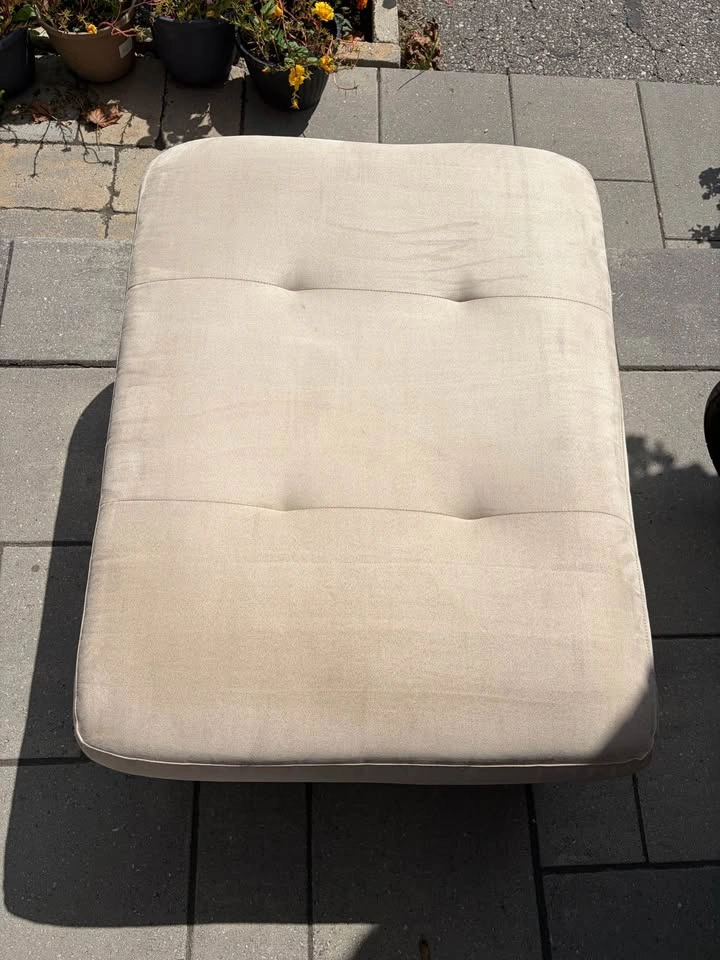 Microfiber Ottoman - photo 2