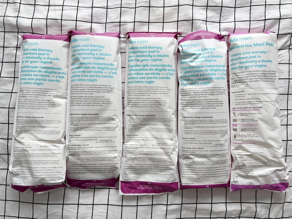 Brand New Frida Mom Instant Ice Maxi Pad (5 pads) - photo 3