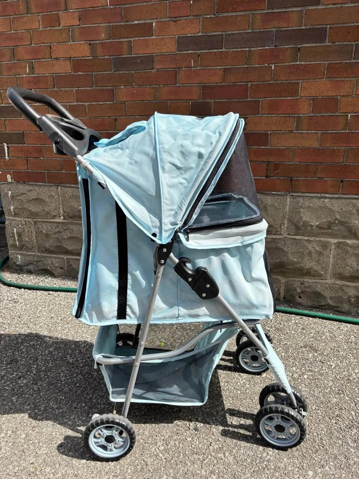vivo pet stroller (light blue) - photo 2