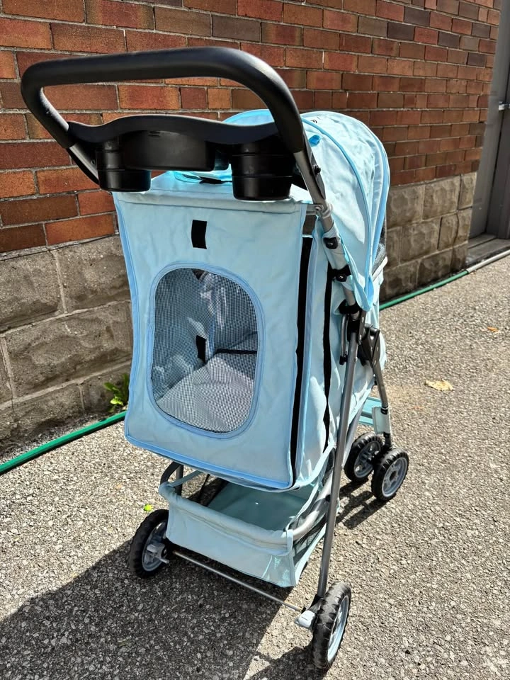 vivo pet stroller (light blue) - photo 3