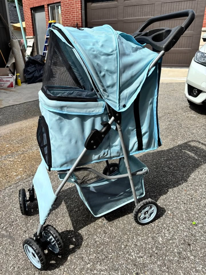vivo pet stroller (light blue) - photo 5