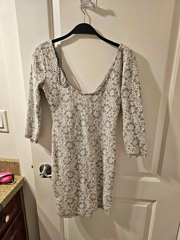 Small Boat Neck Dress