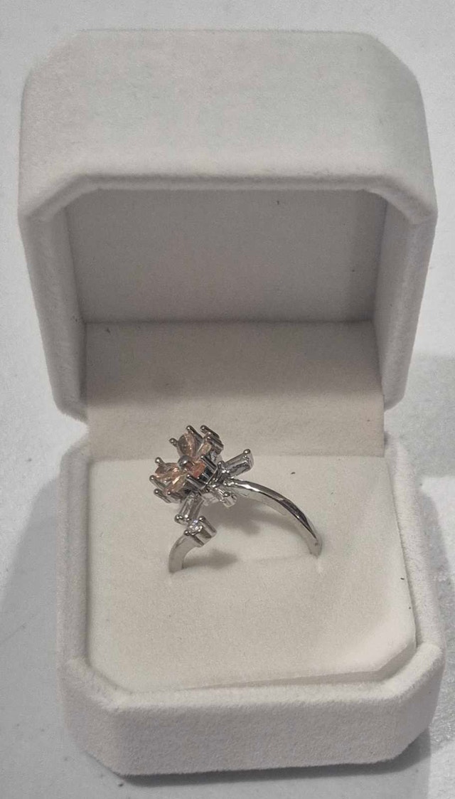 Cherry Blossom Fidget Ring (Silver / Gold)