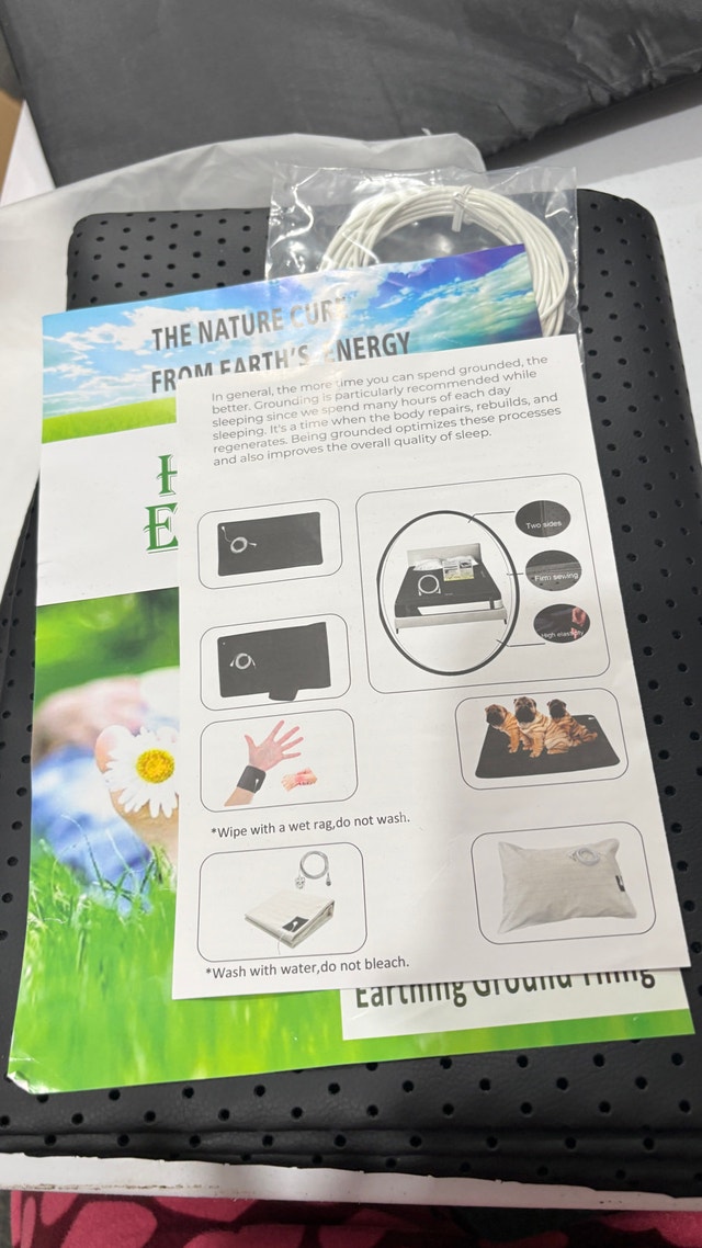Health Earthed Grounding Mattress Cover! Double - photo 2