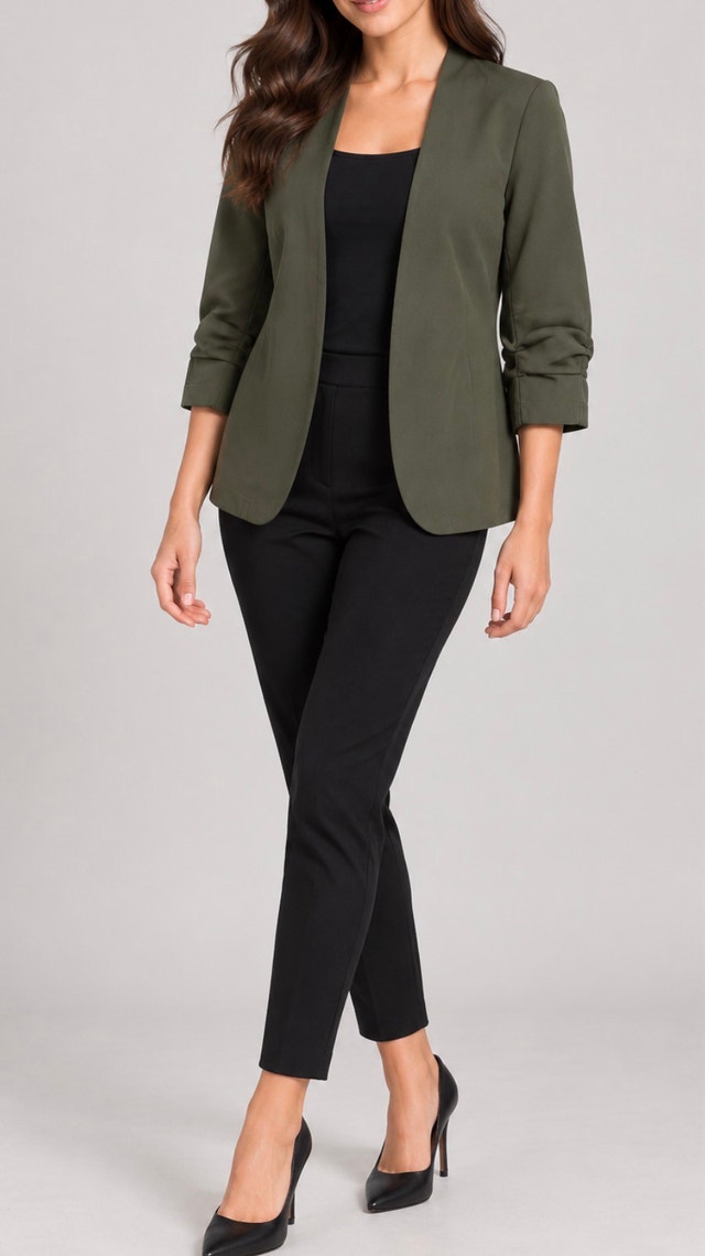 Halara Olive Green Blazer-M