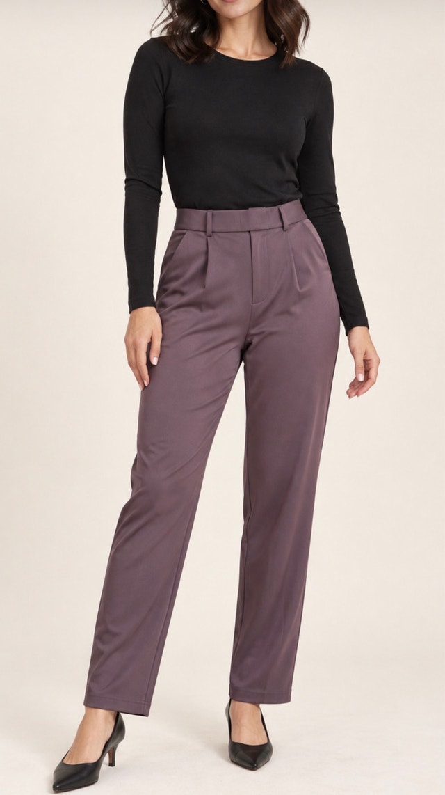 Halara High-Rise Pleated Pants-M