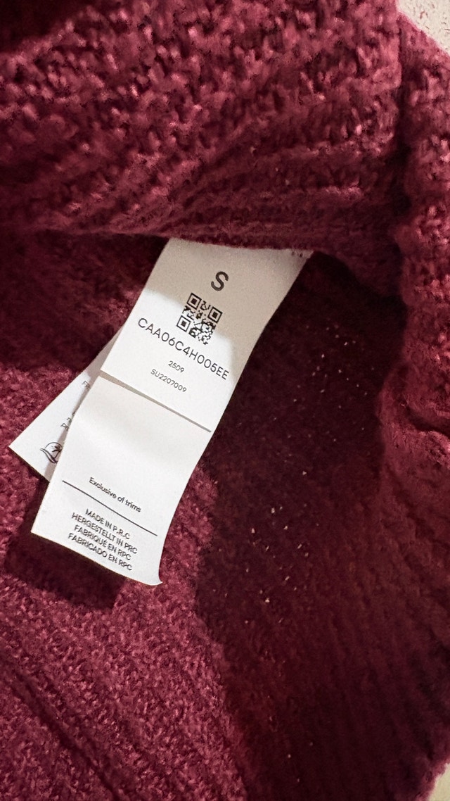 Cupshe-Chill Vibes Red Sweater Dress - S - photo 3