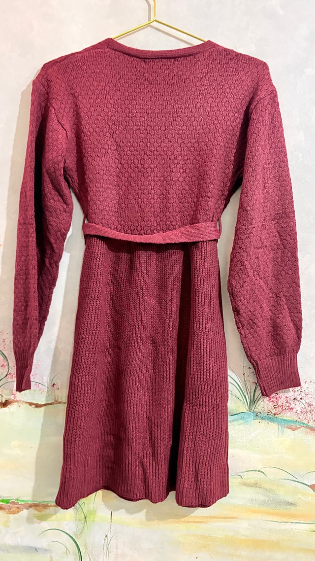 Cupshe-Chill Vibes Red Sweater Dress - S - photo 4