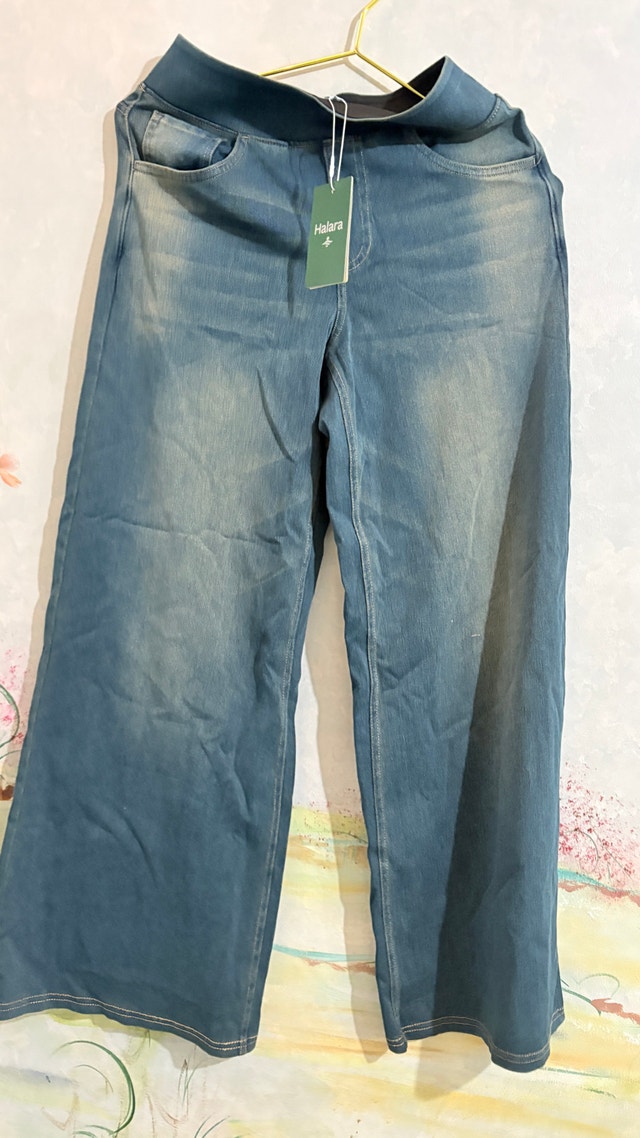 Halara High Waisted Wide Leg Jeans-S - photo 2