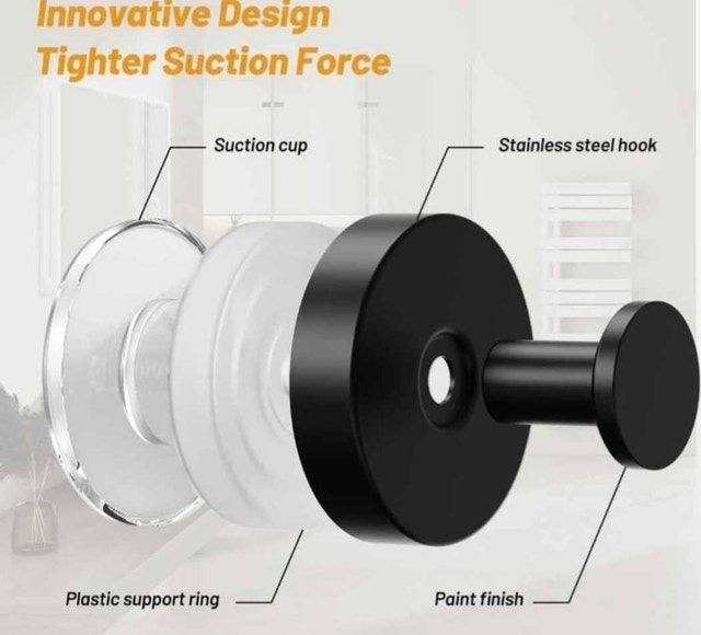 Suction Cup Hook 4pk