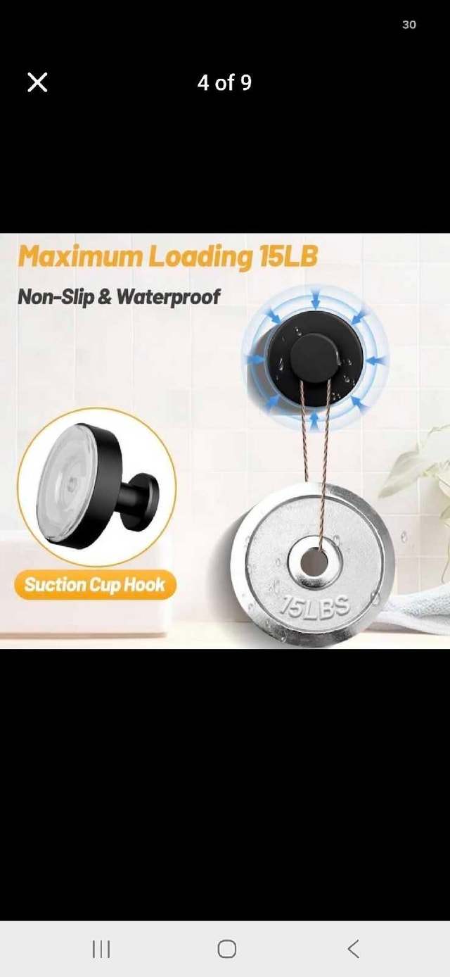 Suction Cup Hook 4pk - photo 5