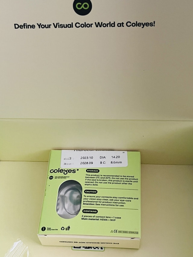 Coleyes Hidrocor Emerald Green Lenses - photo 5