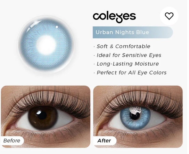 Coleyes Urban Nights Blue Lenses, prescription -4.25 - photo 4