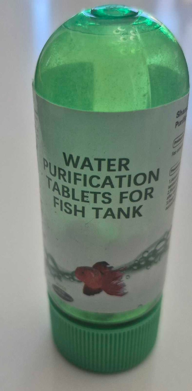 Fish Tank Water Purification Tablets