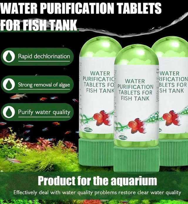 Fish Tank Water Purification Tablets - photo 3
