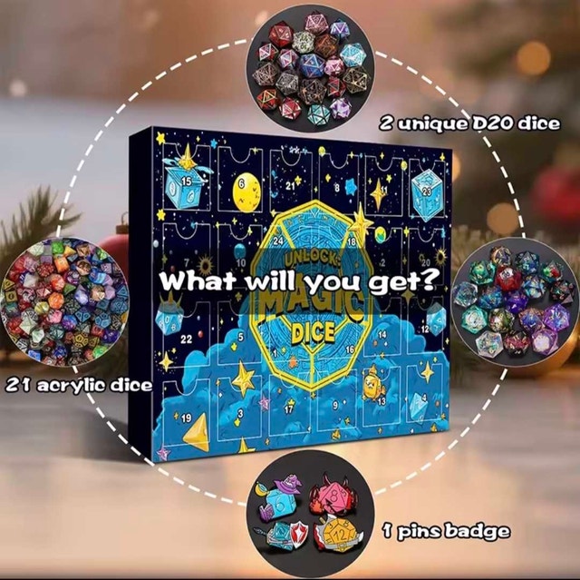 Dice Advent Calendar - photo 3