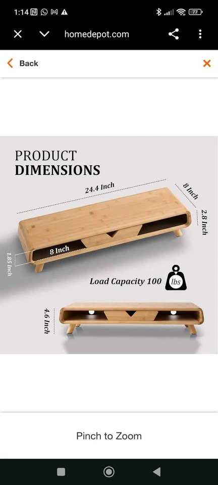 Monitor stand - photo 4