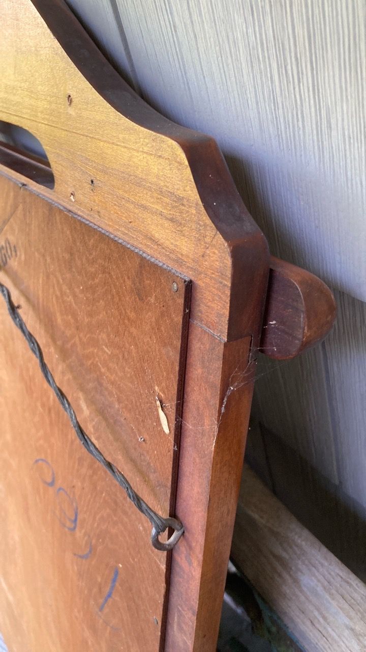 Wooden Framed Wall Mirror - photo 4
