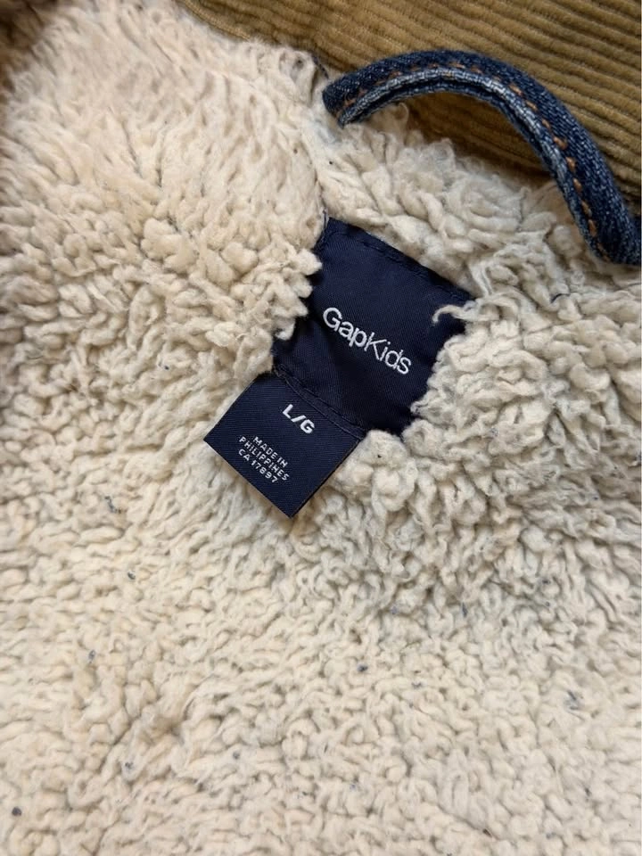 Boy's Gap Sherpa Lined Jacket size Large - photo 3