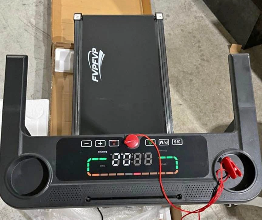Folding treadmill